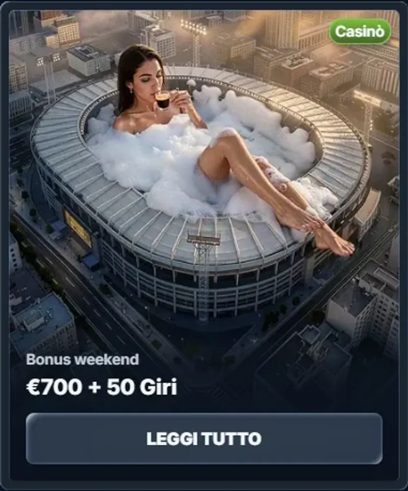 Bonus weekend eur700 50 giri